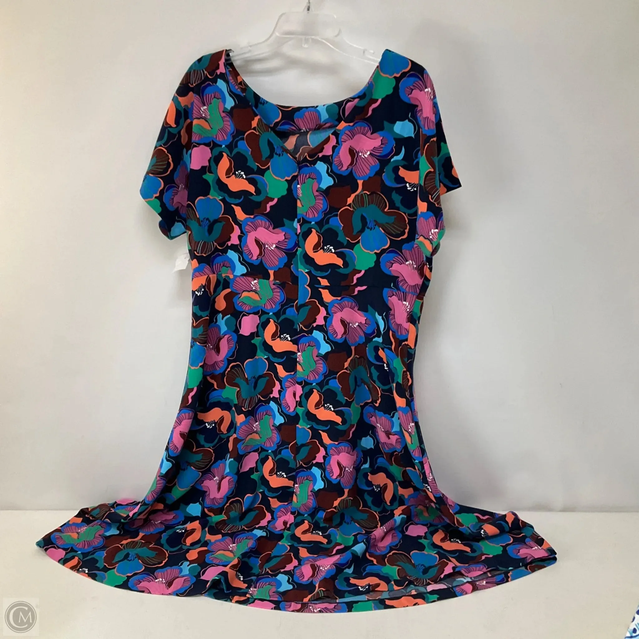 Dress Casual Midi By Boden In Blue, Size: 14