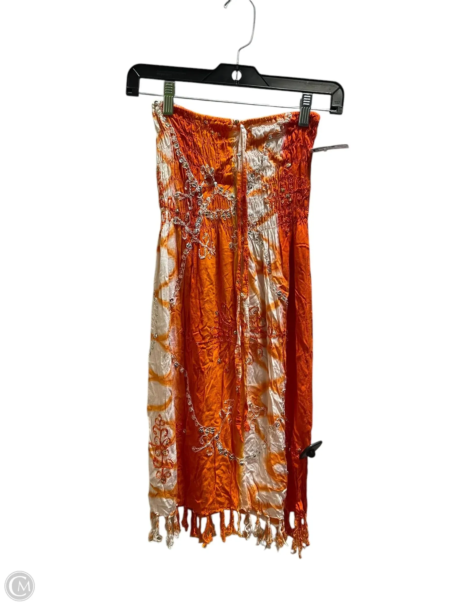 Dress Casual Short By Clothes Mentor In Orange, Size: Osfm