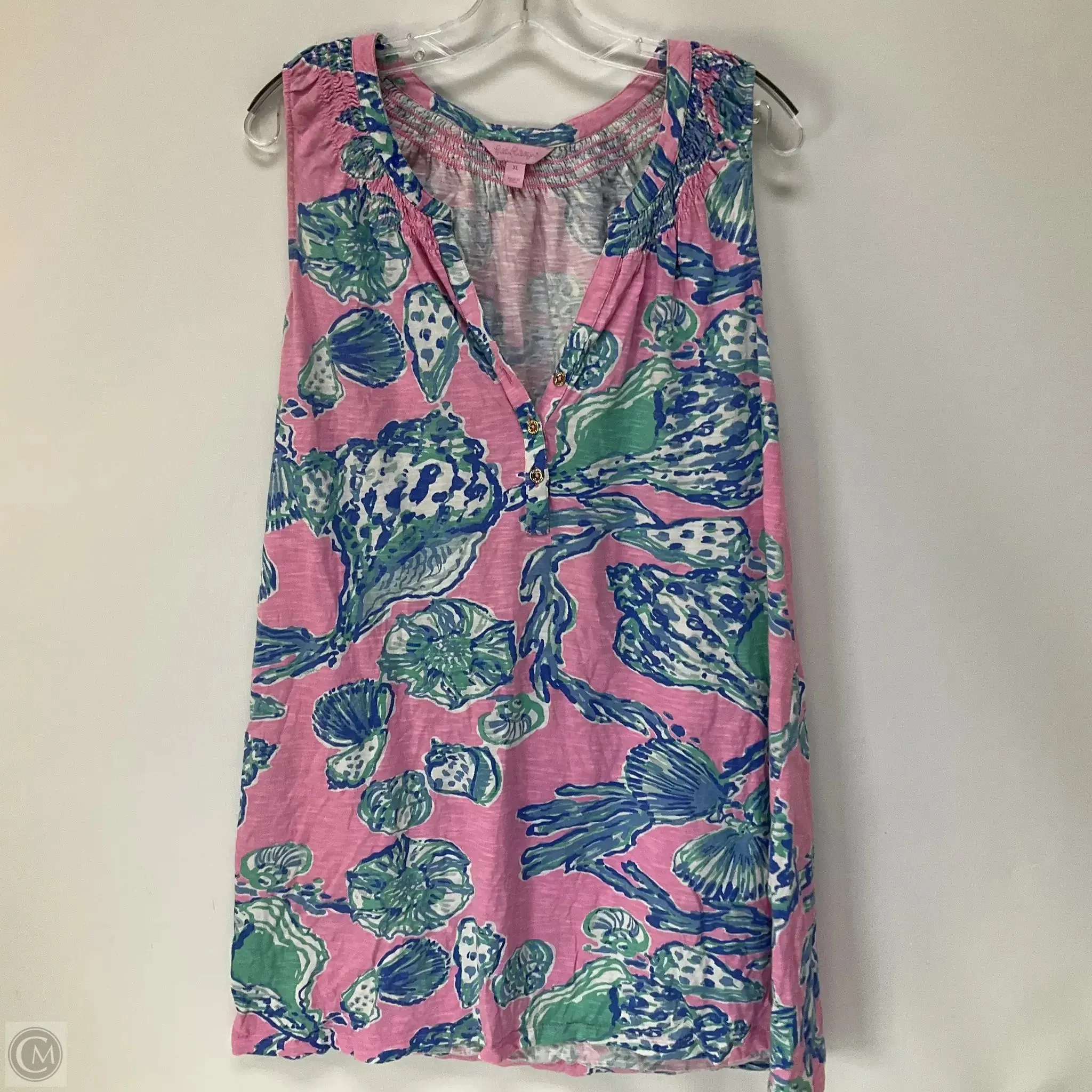 Dress Casual Short By Lilly Pulitzer In Pink, Size: Xl