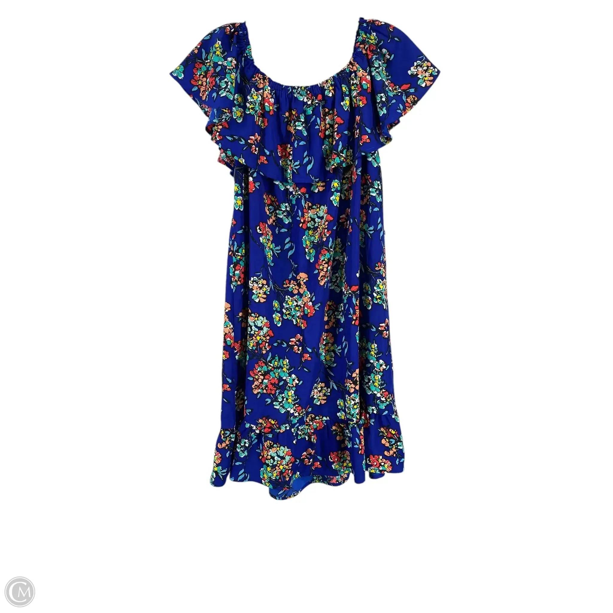 Dress Casual Short By Merona In Blue, Size: L