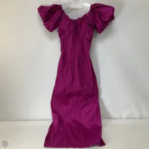 Dress Party Long By Abercrombie And Fitch In Purple, Size: Xs