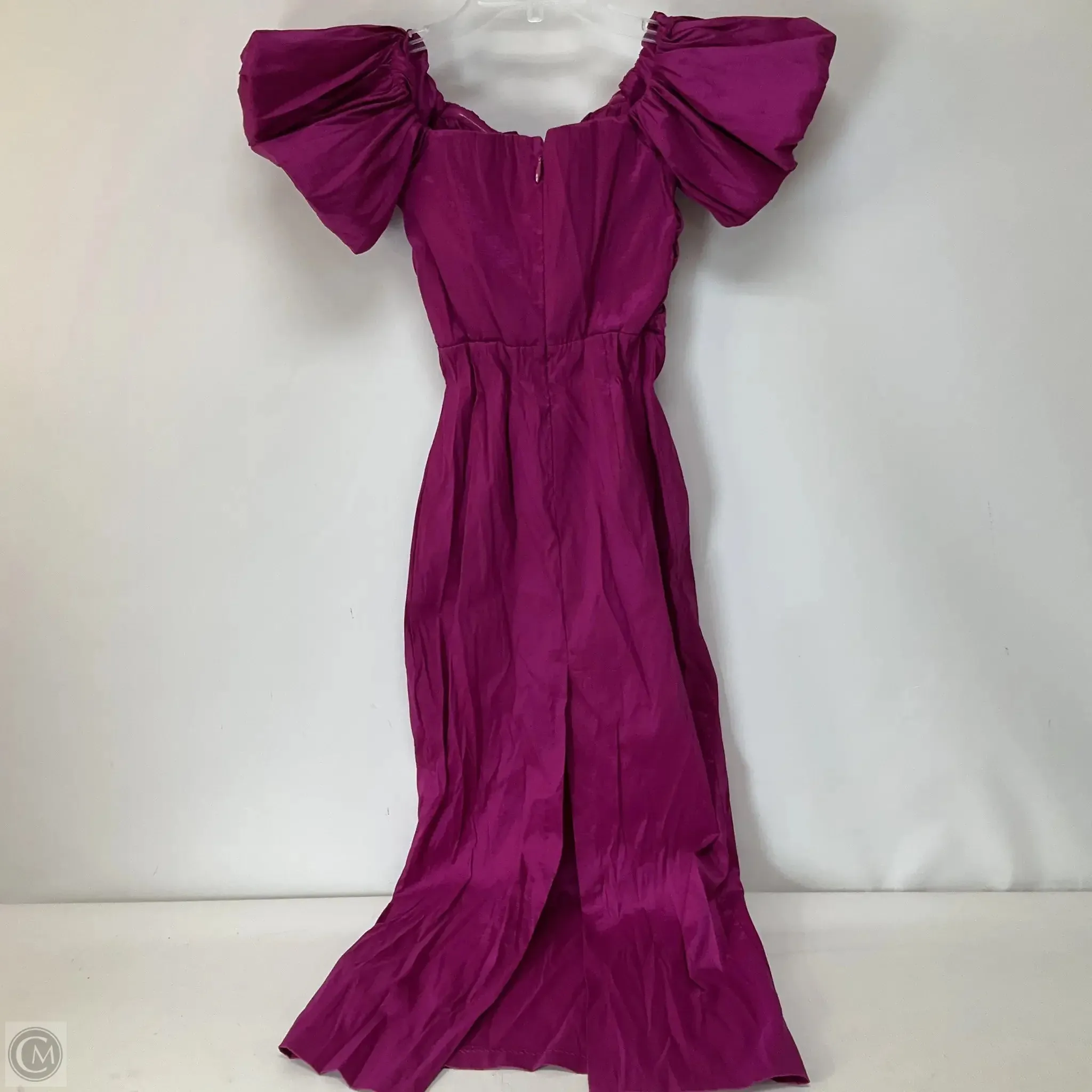 Dress Party Long By Abercrombie And Fitch In Purple, Size: Xs
