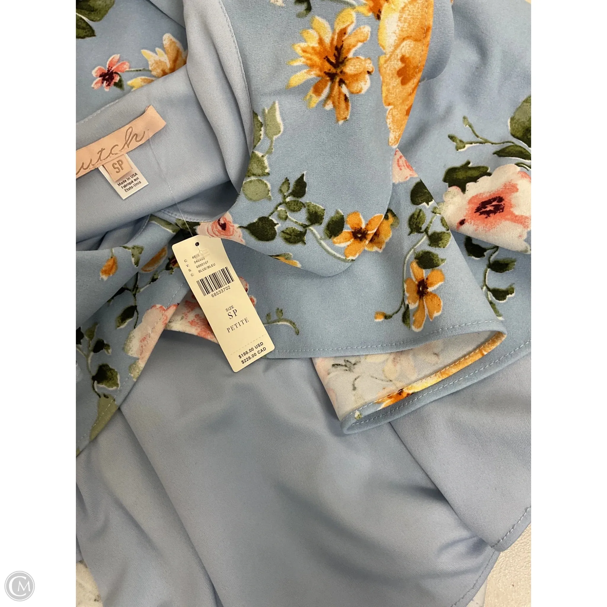 Dress Party Midi By Anthropologie In Floral Print, Size: Sp