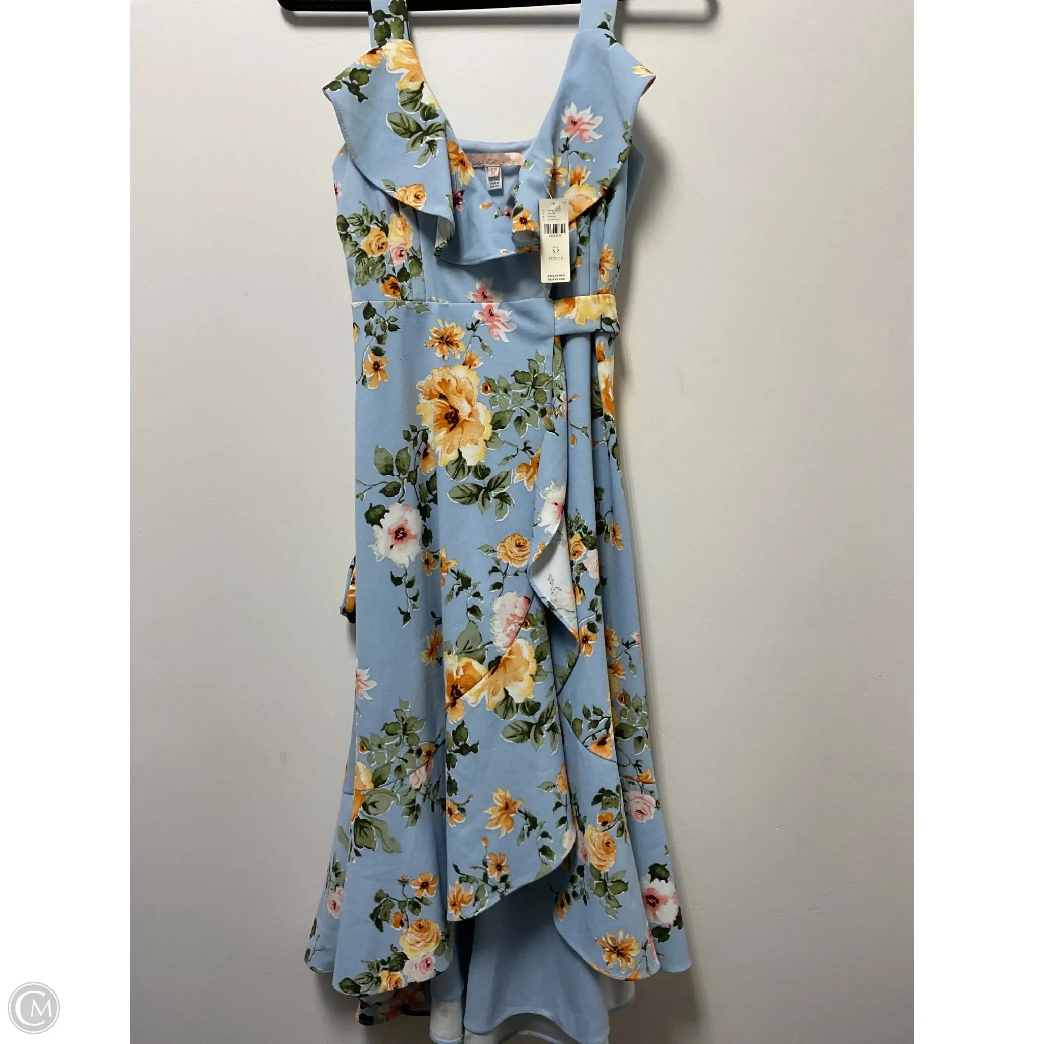 Dress Party Midi By Anthropologie In Floral Print, Size: Sp