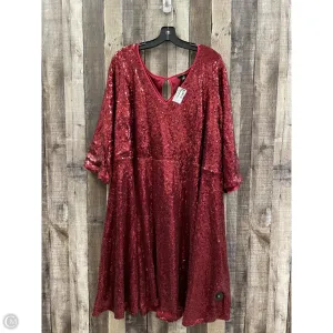 Dress Party Midi By Torrid In Red, Size: 4x