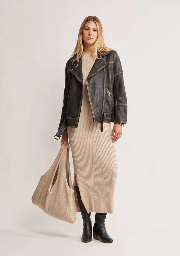 DRIFTER LEATHER JACKET | MINISTRY OF STYLE