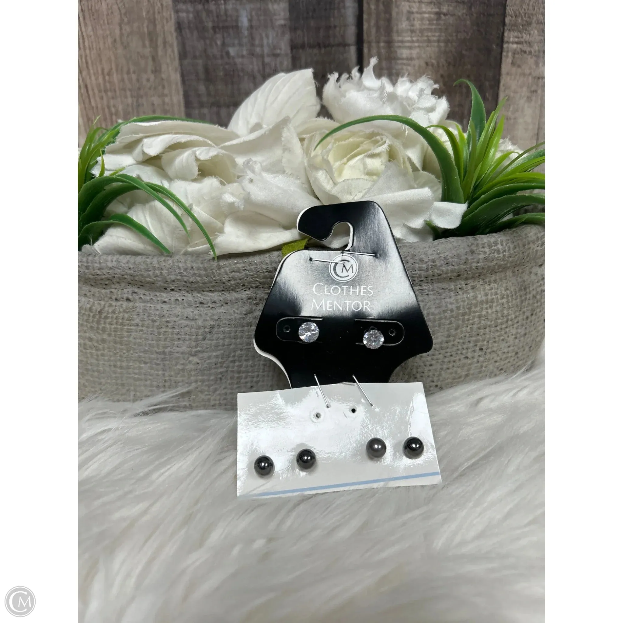 Earrings Stud By Cmf, Size: 03 Piece Set