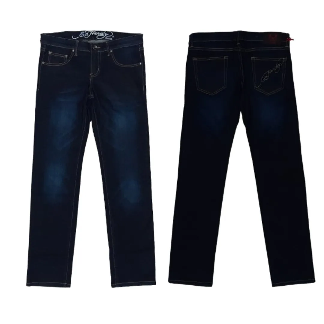 ED HARDY WOMENS PANTS - MBW (EHLB1008MBW)