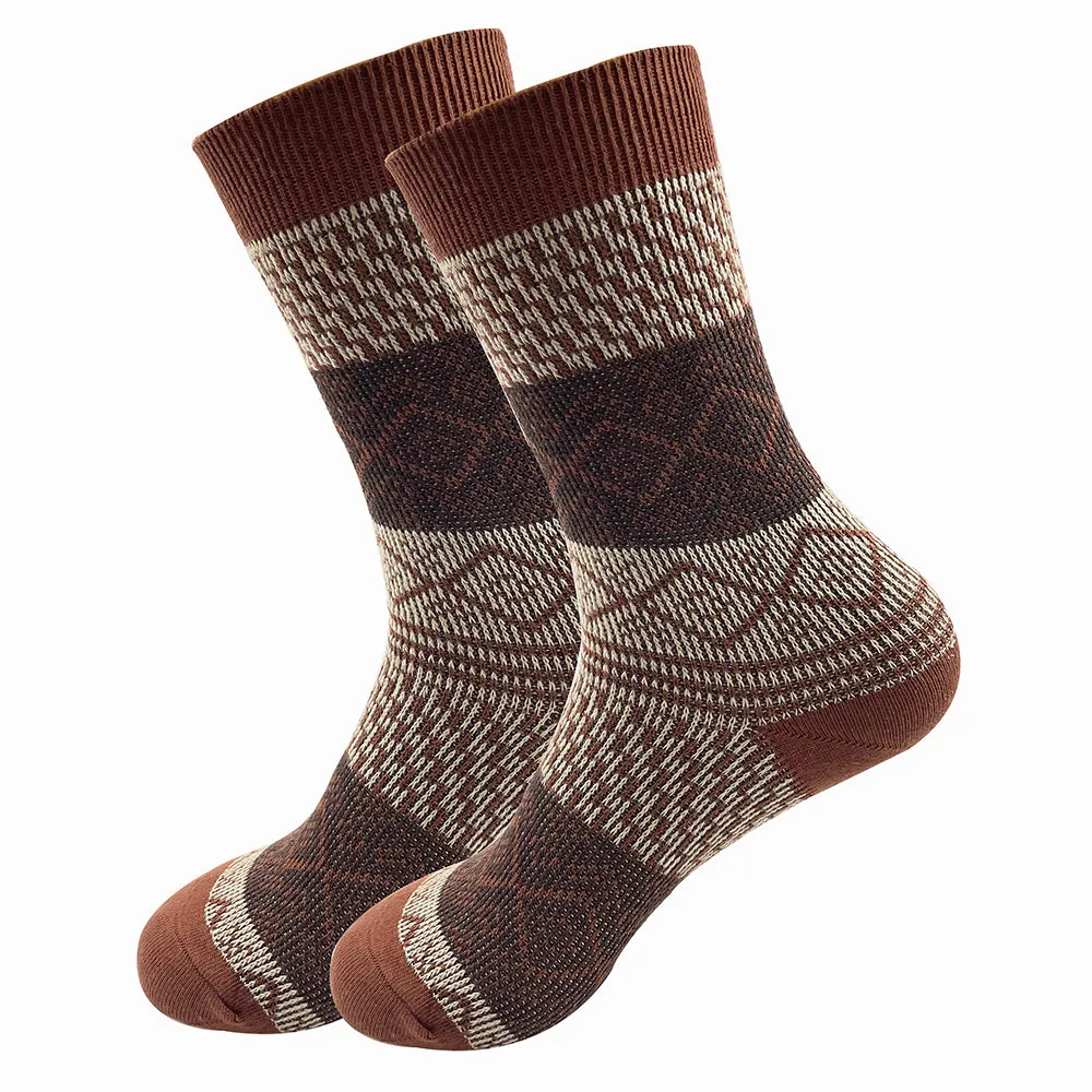 Edgemont Brown Women's Socks