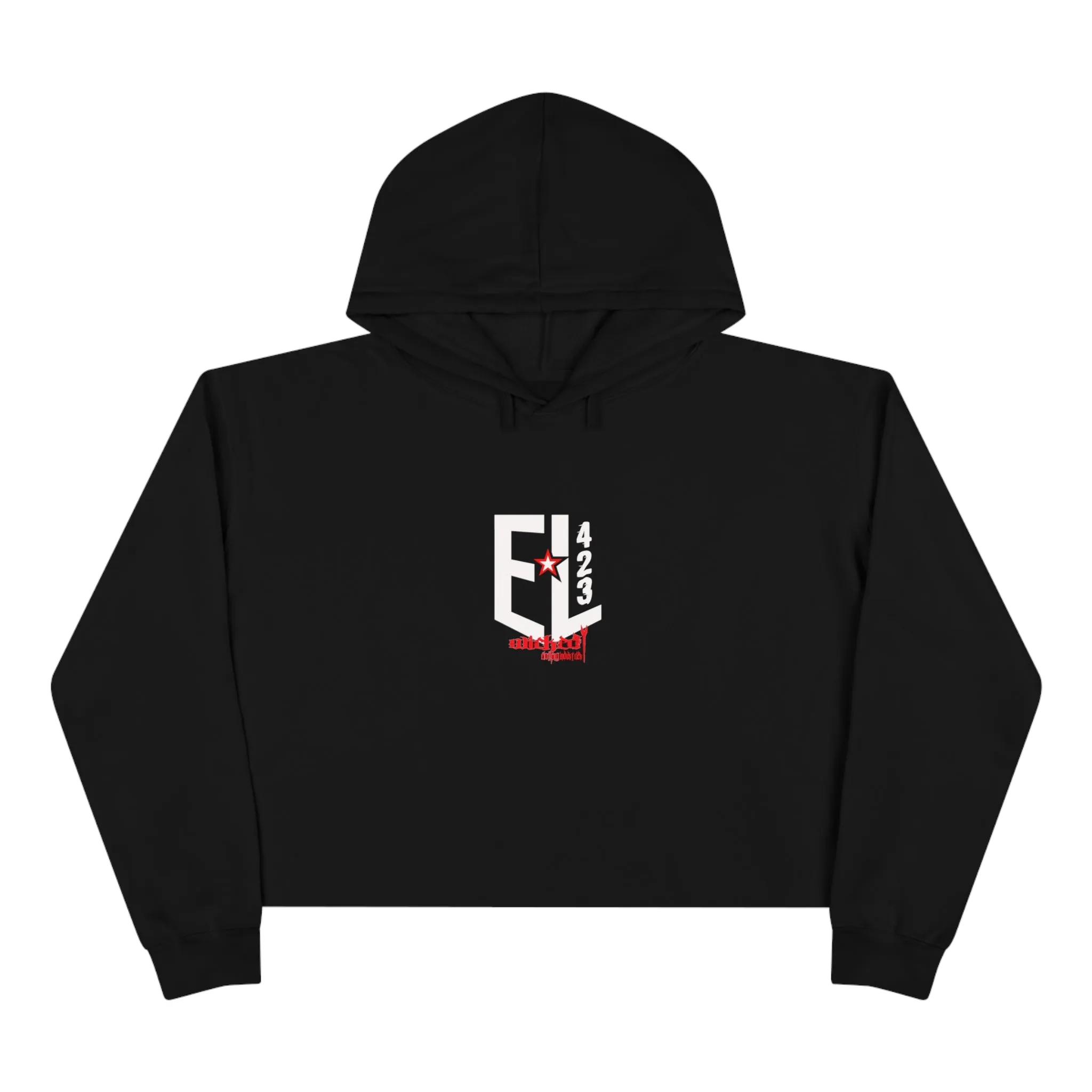 EL423 Electric 3D   WCI/Crop Hoodie