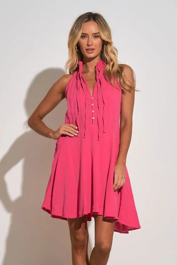 ELAN- WOMEN'S DG5621 DRESS