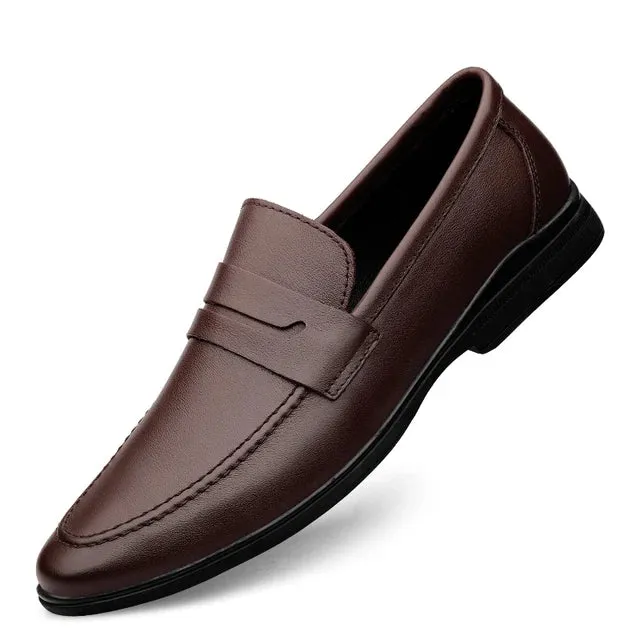 EleganteMann Leder Müßiggänger für Herren