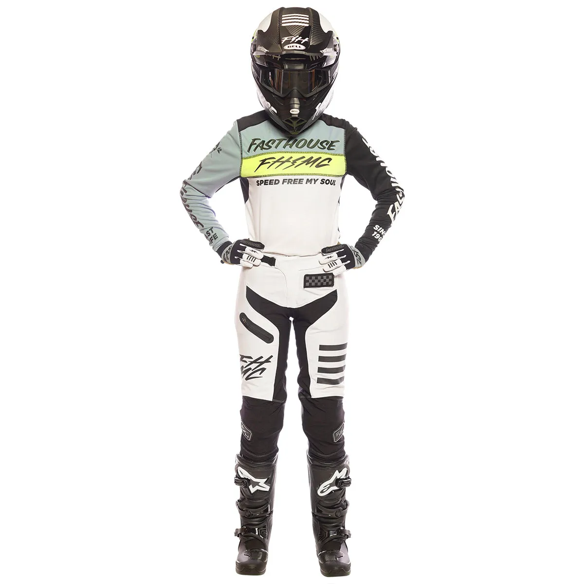 Elrod Evoke Women's Jersey - Skyline/White