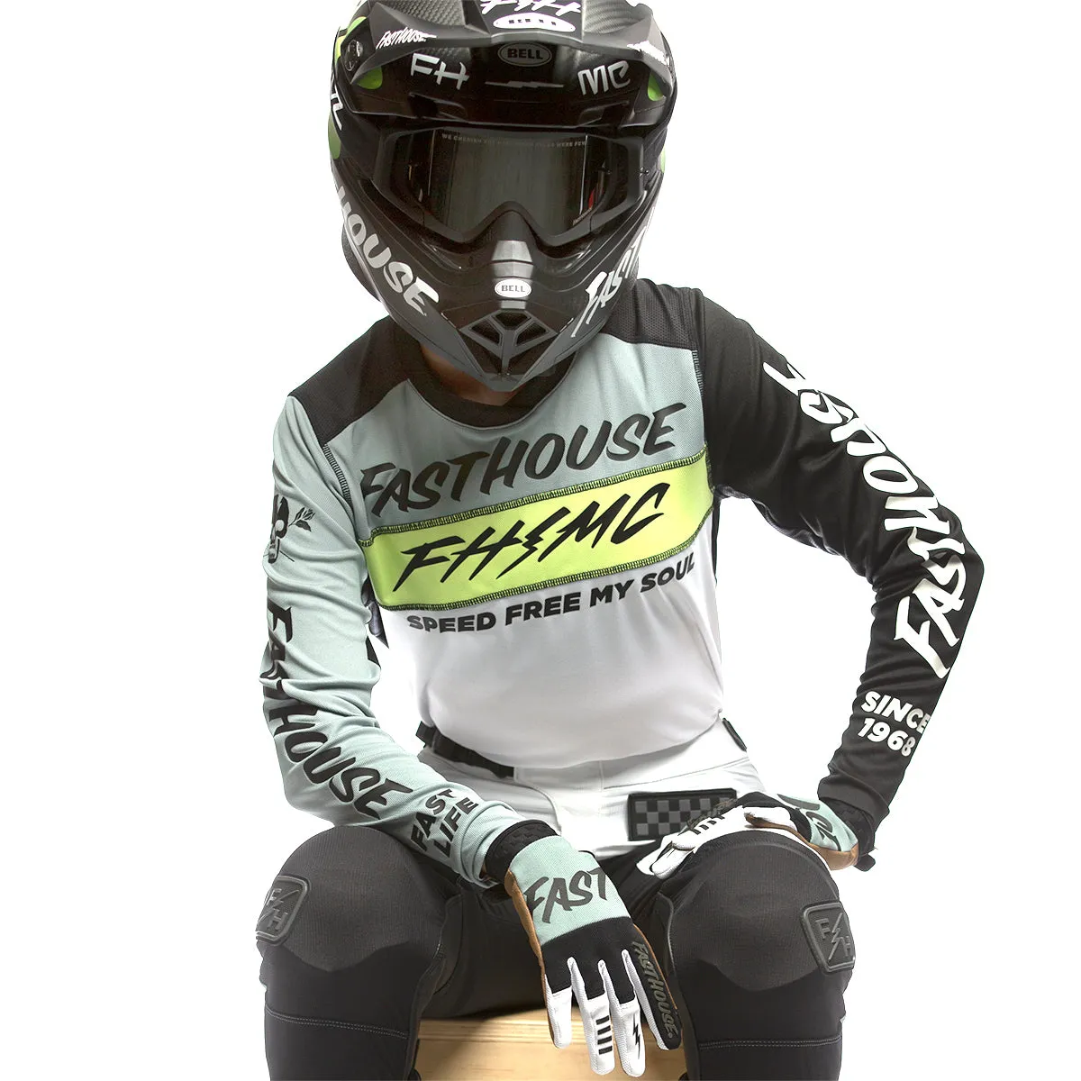 Elrod Evoke Women's Jersey - Skyline/White