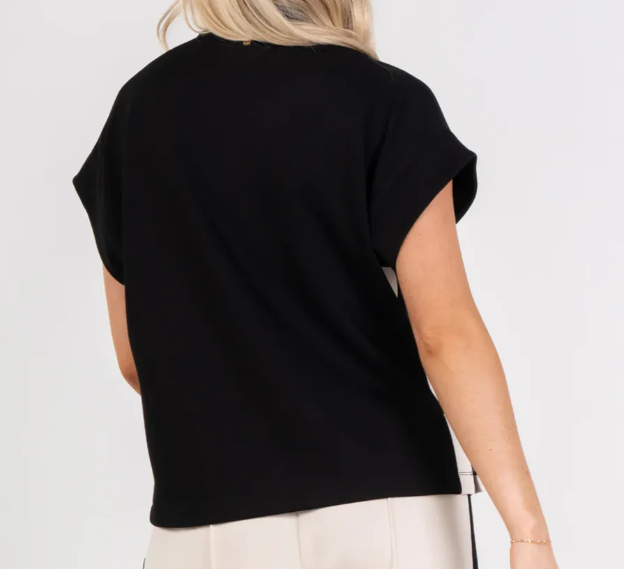 Emily McCarthy Poppy	Pullover	- Black Sand