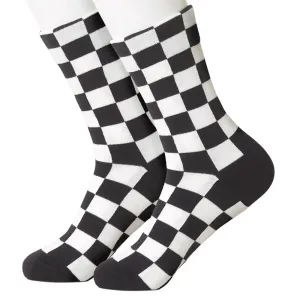 Emma Black & White Women's Socks