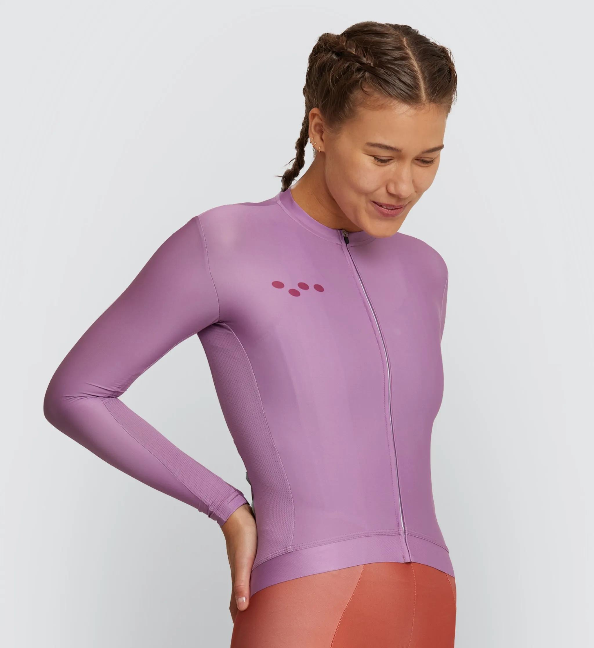 Essentials / Women's Classic LS Jersey - Mauve