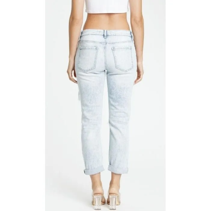 Eunina Frankie Mid Rise Girlfriend Jeans