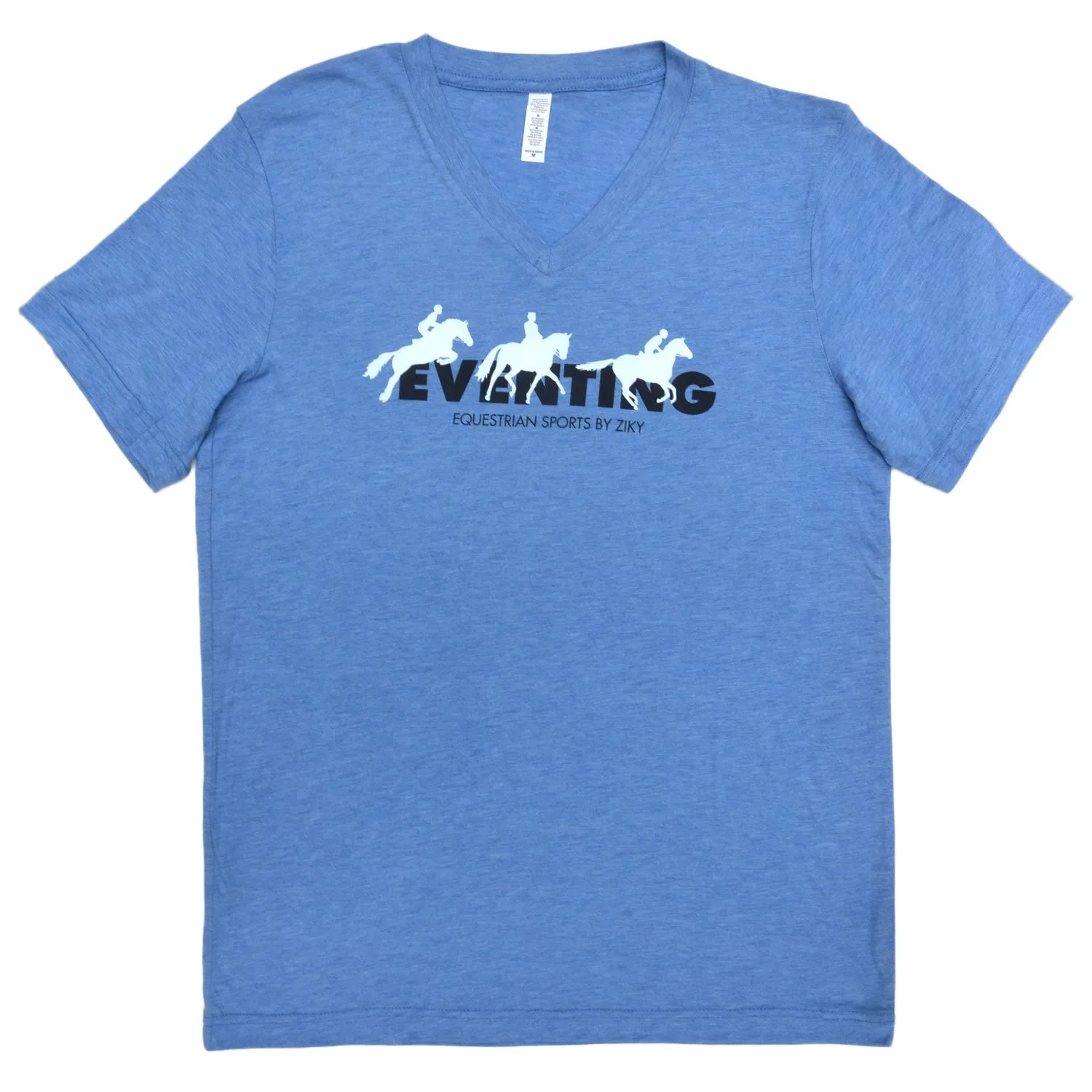Eventing V-Neck Shirt Heather Grey
