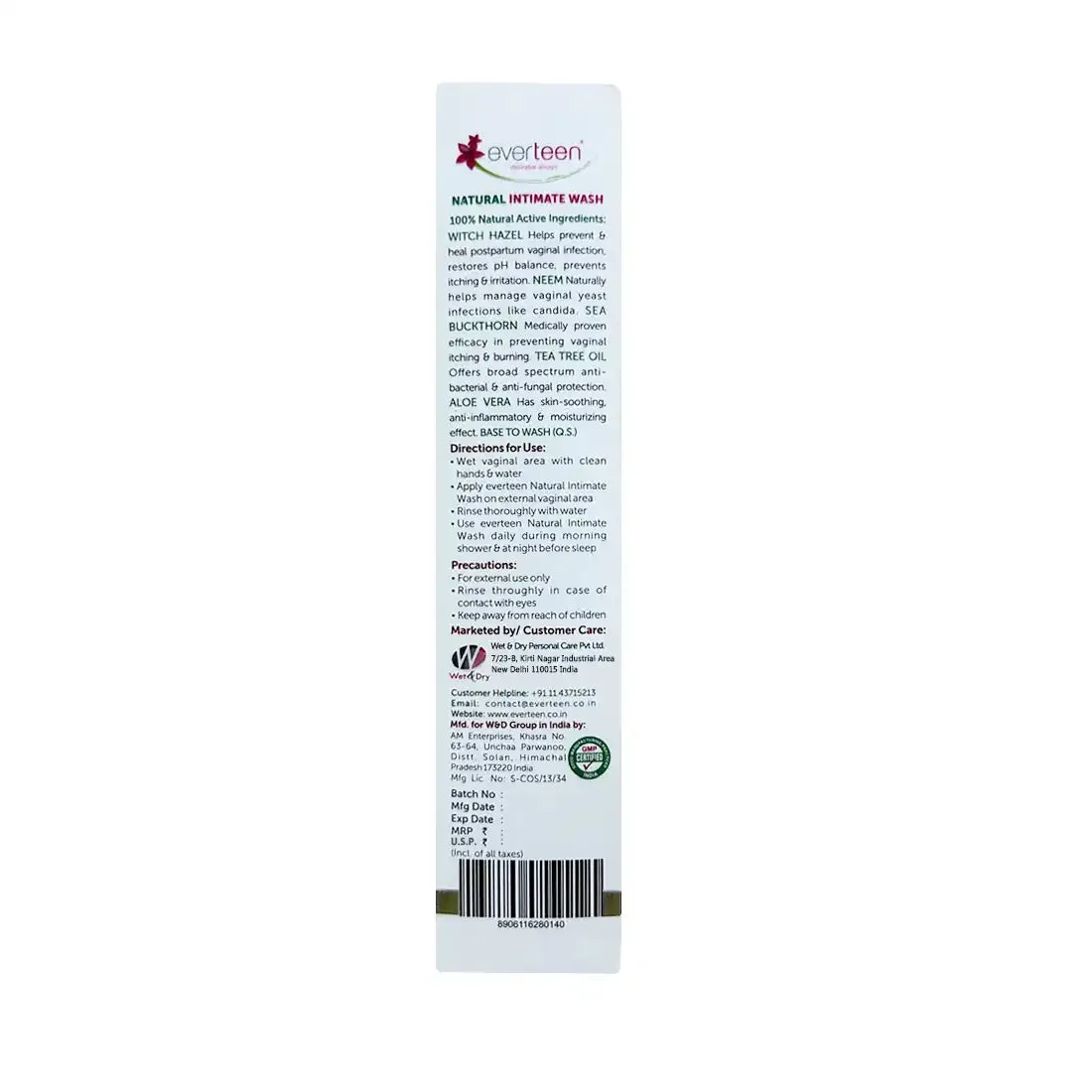 everteen Combo - Yonilife Revitalizing Gel 30g and Witch Hazel Intimate Wash For Moms 105ml
