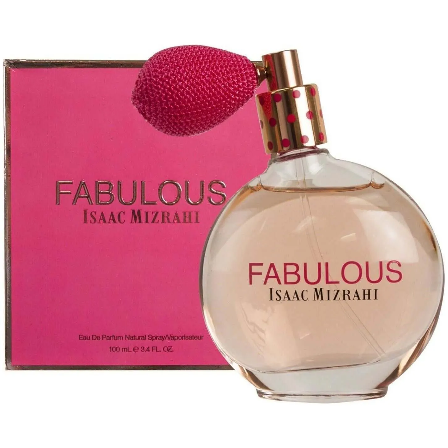 FABULOUS Isaac Mizrahi 3.3 / 3.4 oz EDP Spray for Women NEW IN BOX