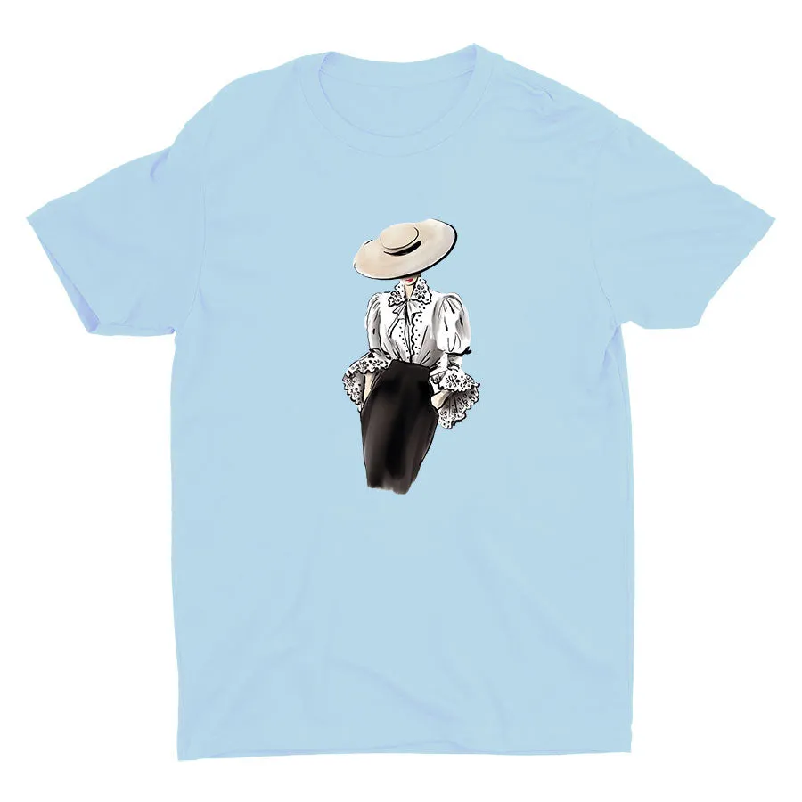 Fashion Illustration Cotton Tee