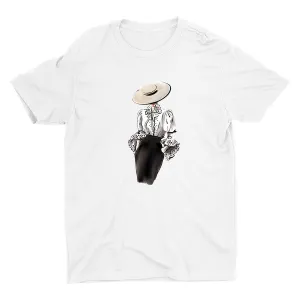 Fashion Illustration Cotton Tee
