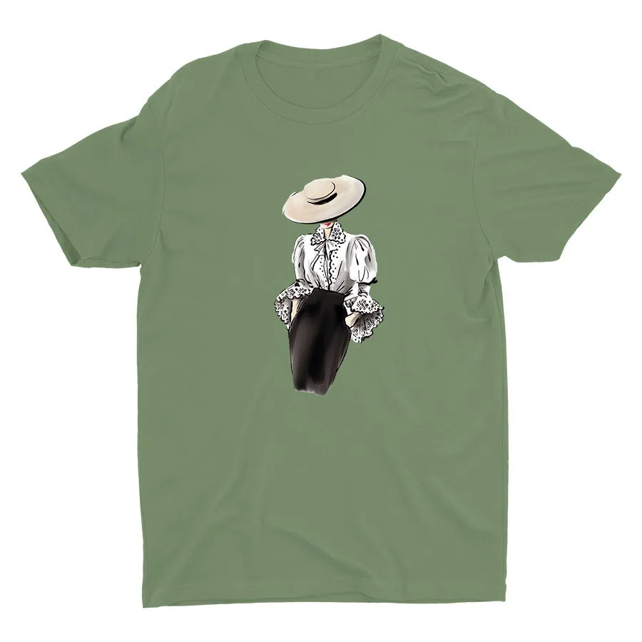 Fashion Illustration Cotton Tee