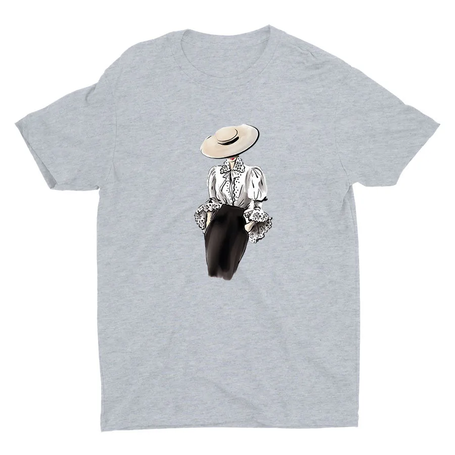 Fashion Illustration Cotton Tee