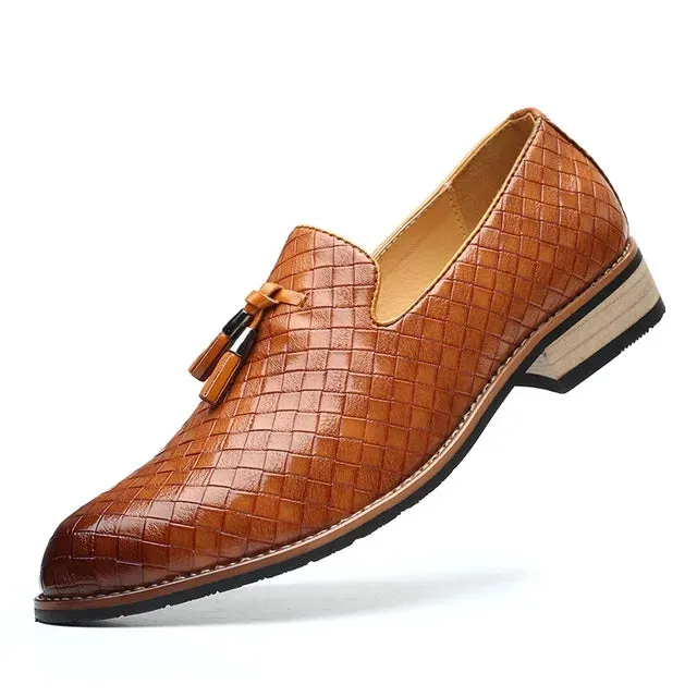 FashionElite Herren-Luxus-Leder-Loafer