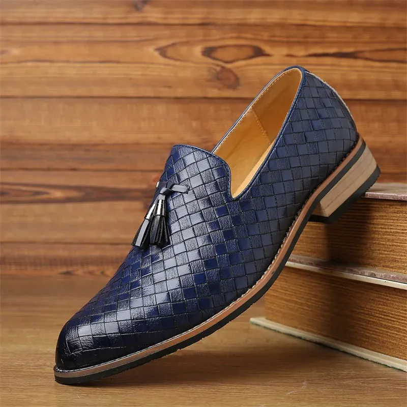 FashionElite Herren-Luxus-Leder-Loafer