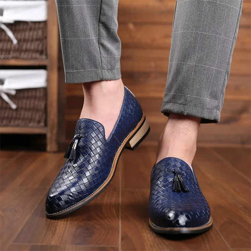 FashionElite Herren-Luxus-Leder-Loafer