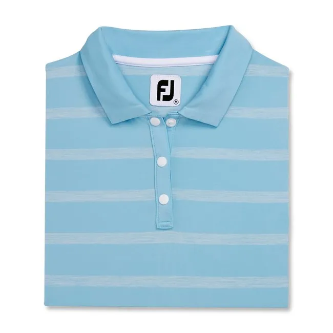 FootJoy Women's Sleeveless Spacedye Stripe Polo
