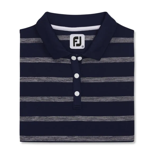FootJoy Women's Sleeveless Spacedye Stripe Polo