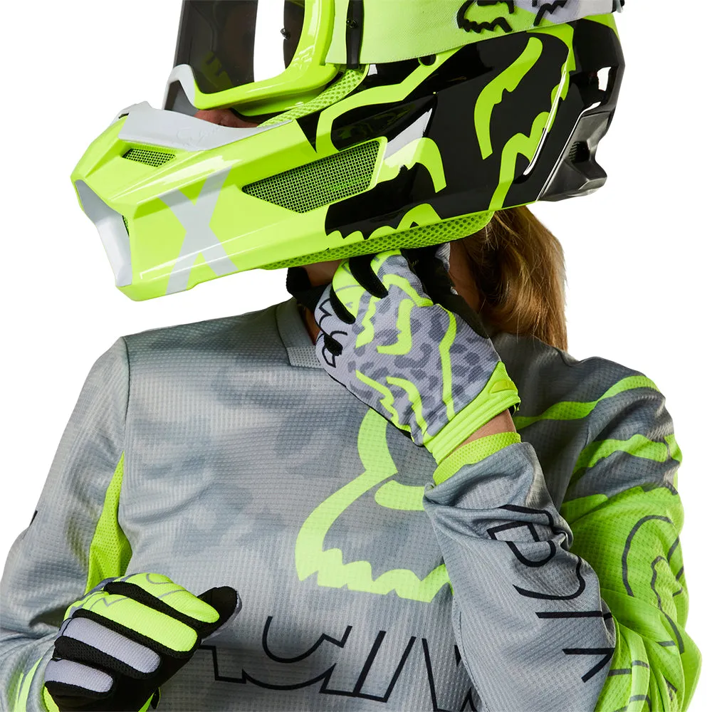 FOX WOMENS 180 SKEW JERSEY [STEEL GREY]
