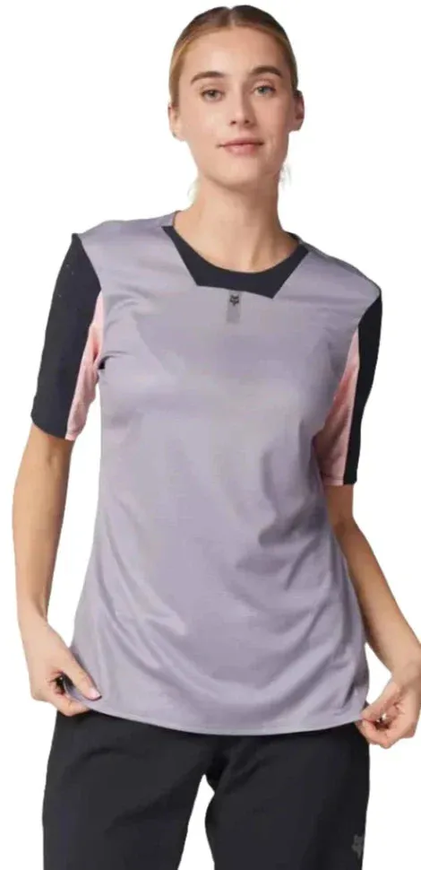 Fox WOMENS DEFEND SS JERSEY - Stone