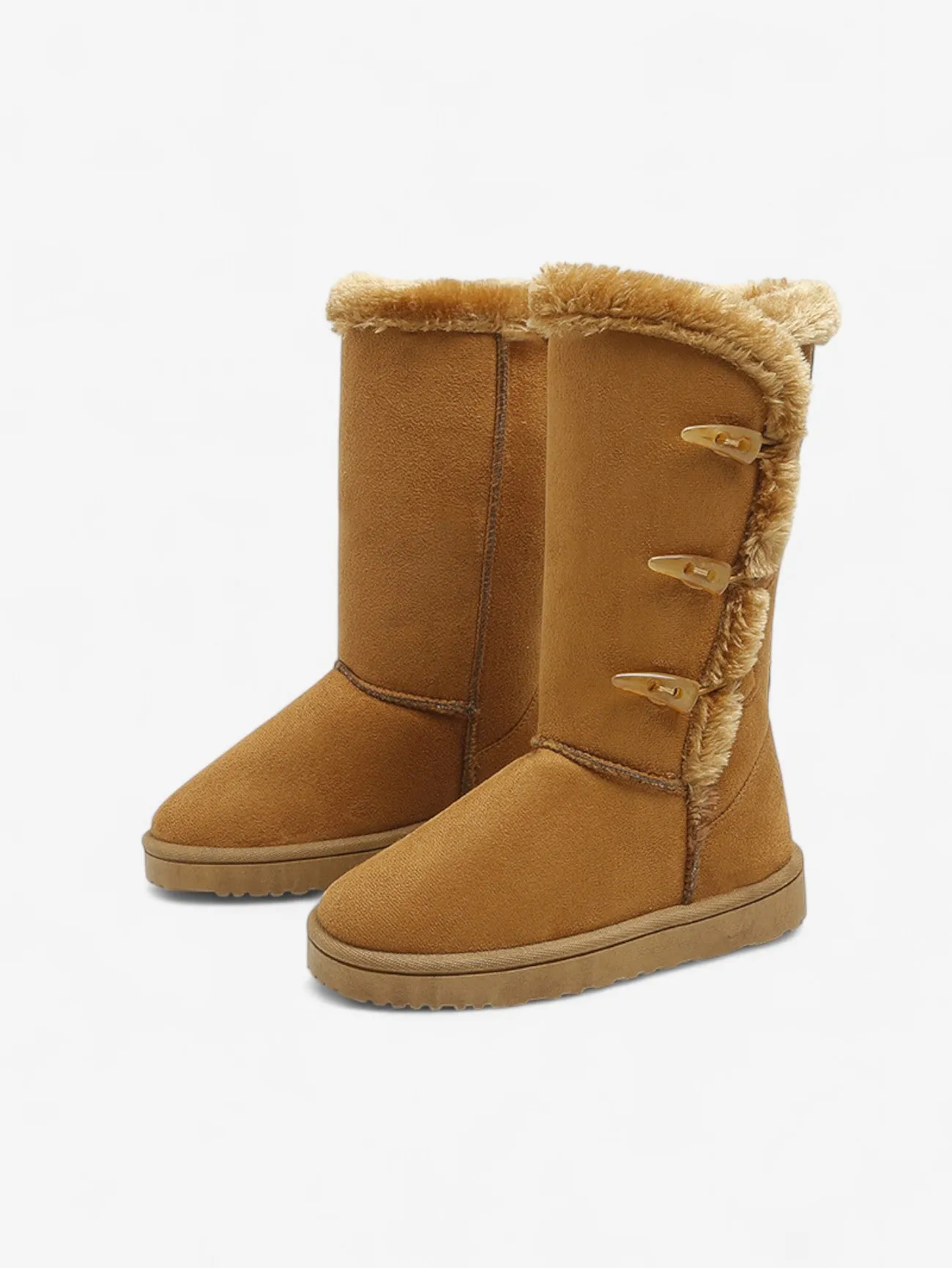 Foxes | Women's Tall Winter Boots with Elegant Toggle Closure