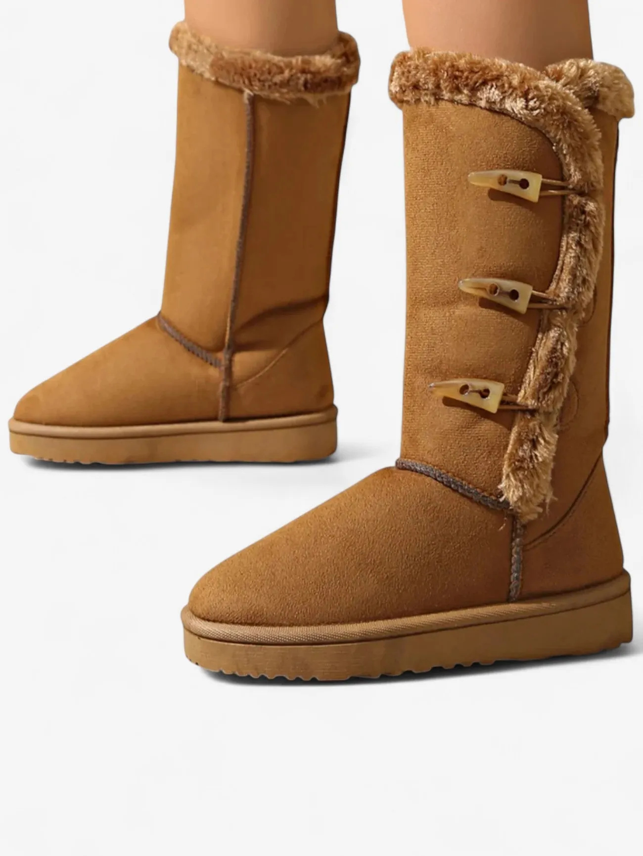 Foxes | Women's Tall Winter Boots with Elegant Toggle Closure