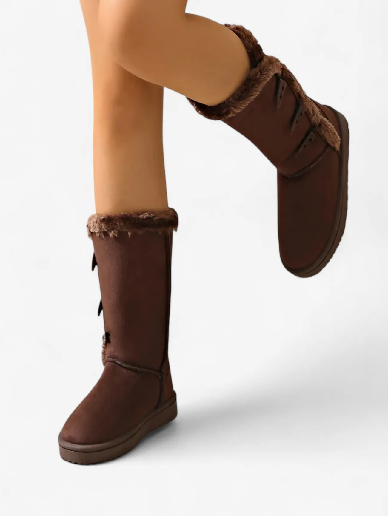 Foxes | Women's Tall Winter Boots with Elegant Toggle Closure