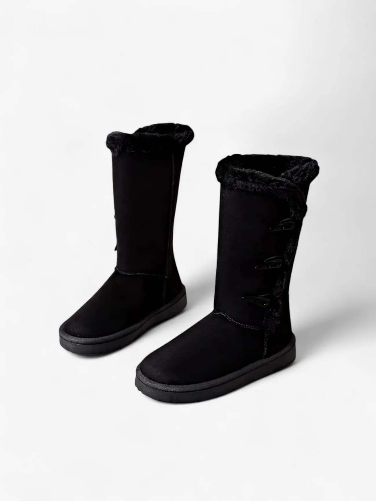 Foxes | Women's Tall Winter Boots with Elegant Toggle Closure