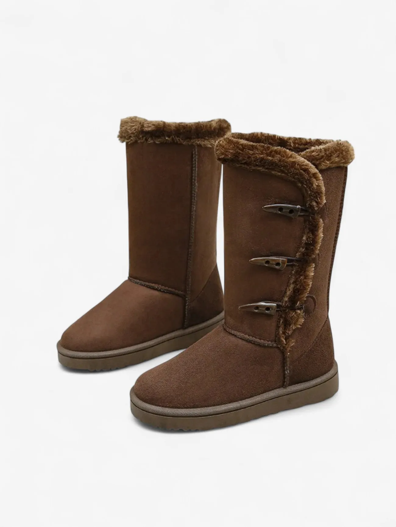 Foxes | Women's Tall Winter Boots with Elegant Toggle Closure