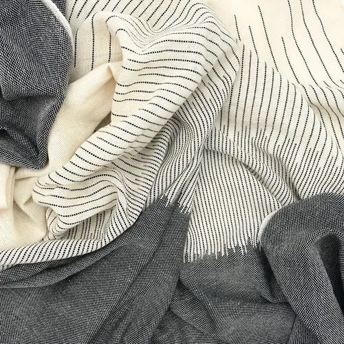 Fringed Organic Cotton Scarf