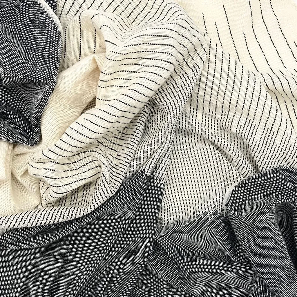 Fringed Organic Cotton Scarf