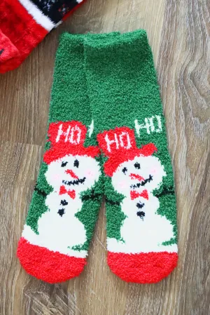Frosty Feels Fuzzy Socks