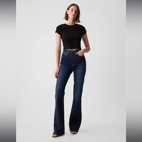 GAP ‘70s Flare Cotton Blend Jean Size 32/14r