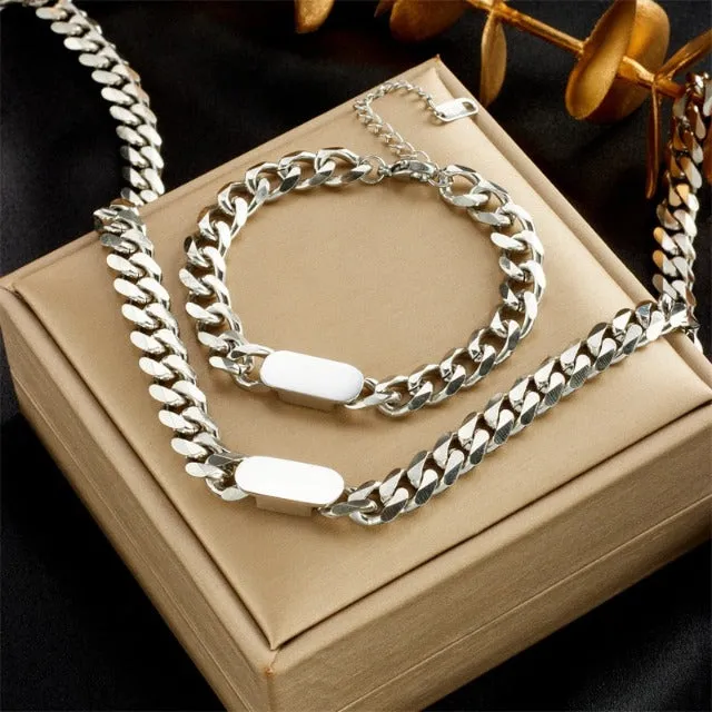 Geometric Jewelry Set For Women