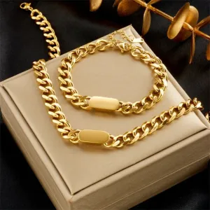 Geometric Jewelry Set For Women