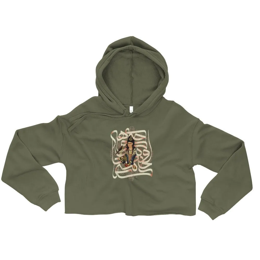 GHAJAR Women's Crop Hoodie