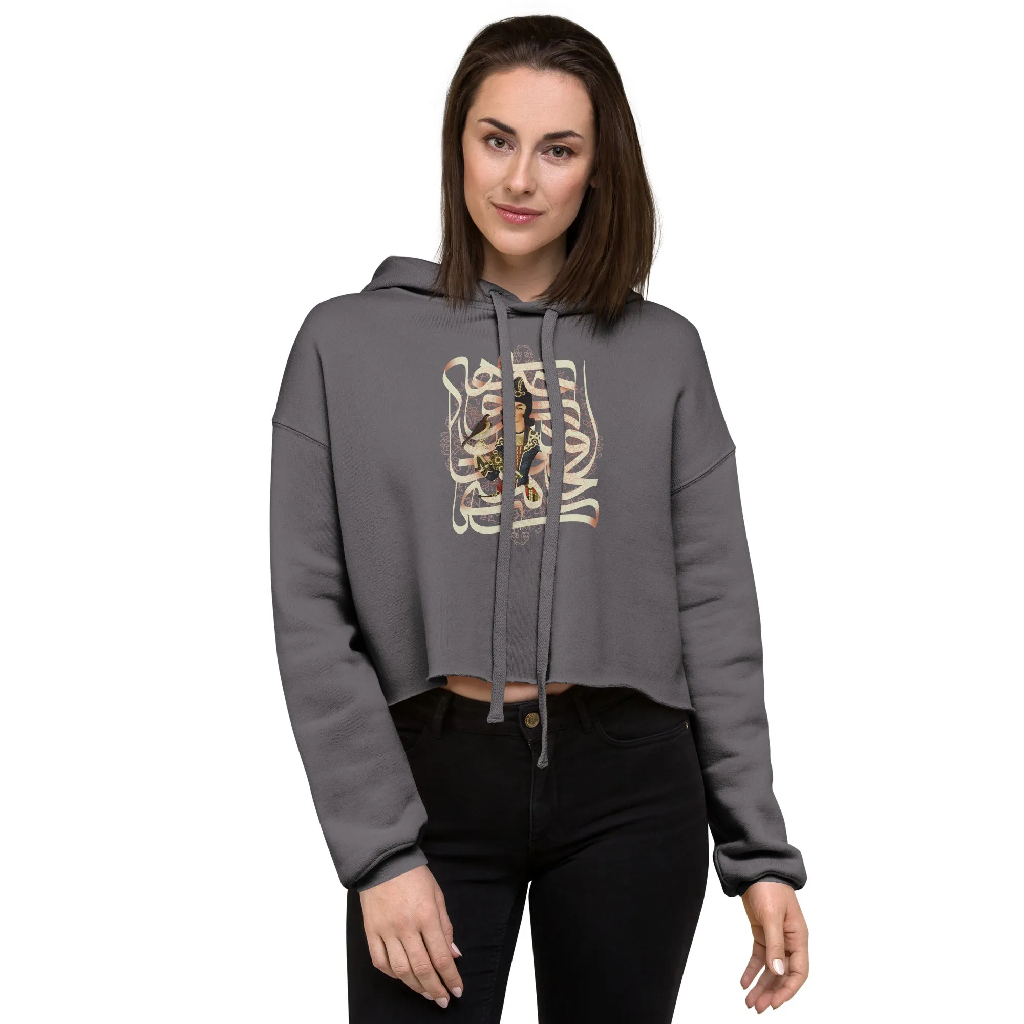 GHAJAR Women's Crop Hoodie