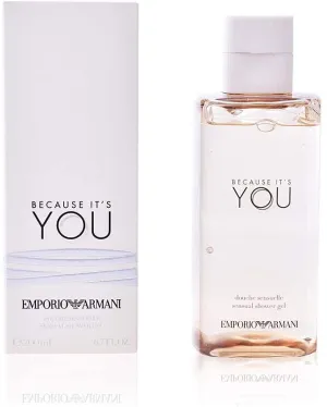 GIORGIO ARMANI EMPORIO ARMANI BECAUSE IT'S YOU SENSUAL SHOWER GEL ,WOMEN ,200 ml